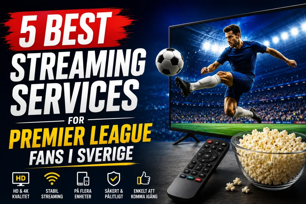 5 bästa streamingtjänsterna