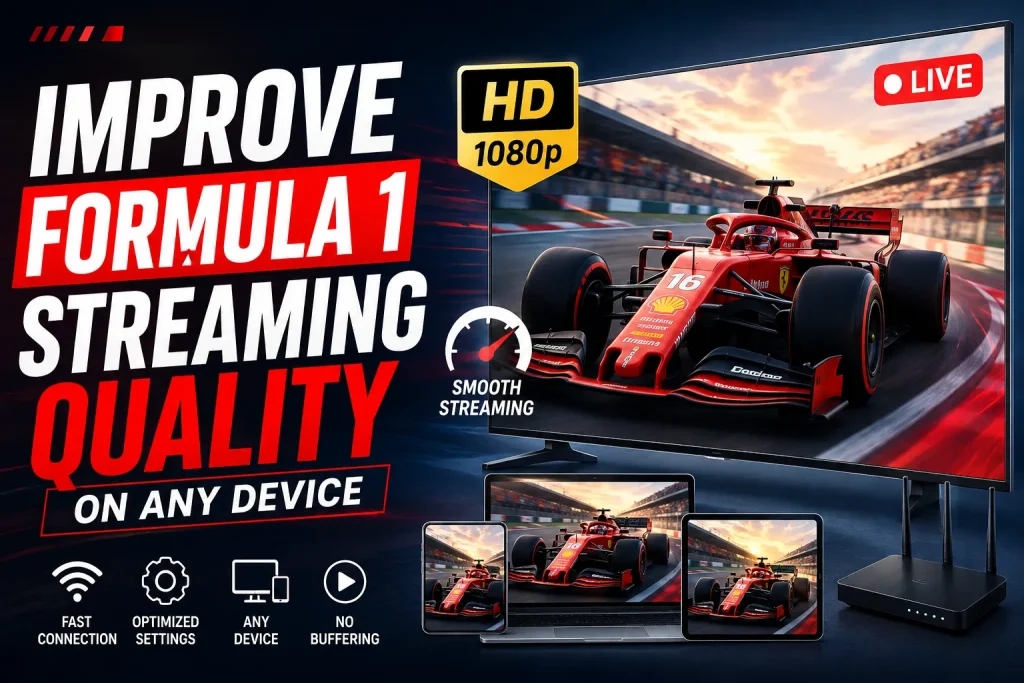 Formula 1 Streaming Quality